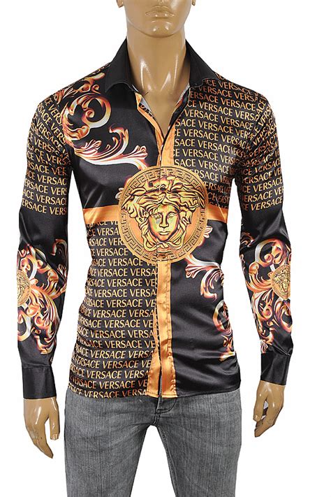 mens versace shirts|versace style shirts for men.